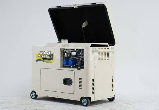 炉霍科克8kw小型柴油发电机组